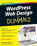 WordPress Web Design For Dummies by Lisa Sabin-Wilson