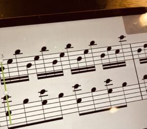 Comptine d’un autre été, l’après midi sheet music on iPad